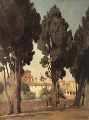 Jean Baptiste Camille  Corot Villeneuve-les-Avignon (mk11)